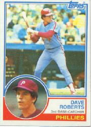 1983 Topps      148     Dave Roberts